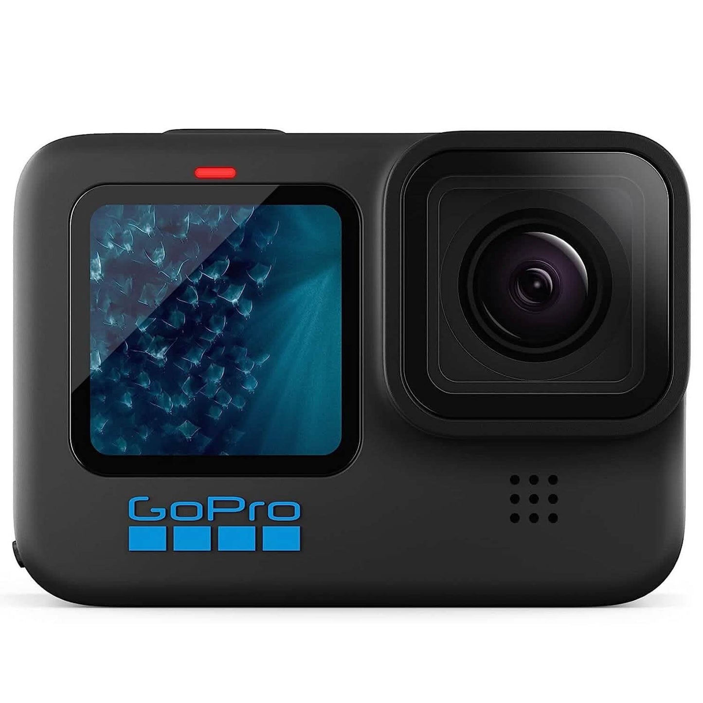 GoPro HERO11 Black - Wasserdichte Action-Kamera mit 5.3K60 Ultra HD Video, 27MP Fotos, 1/1.9" Bildsensor, Live-Streaming, Webcam, Stabilisierung (Generalüberholt)