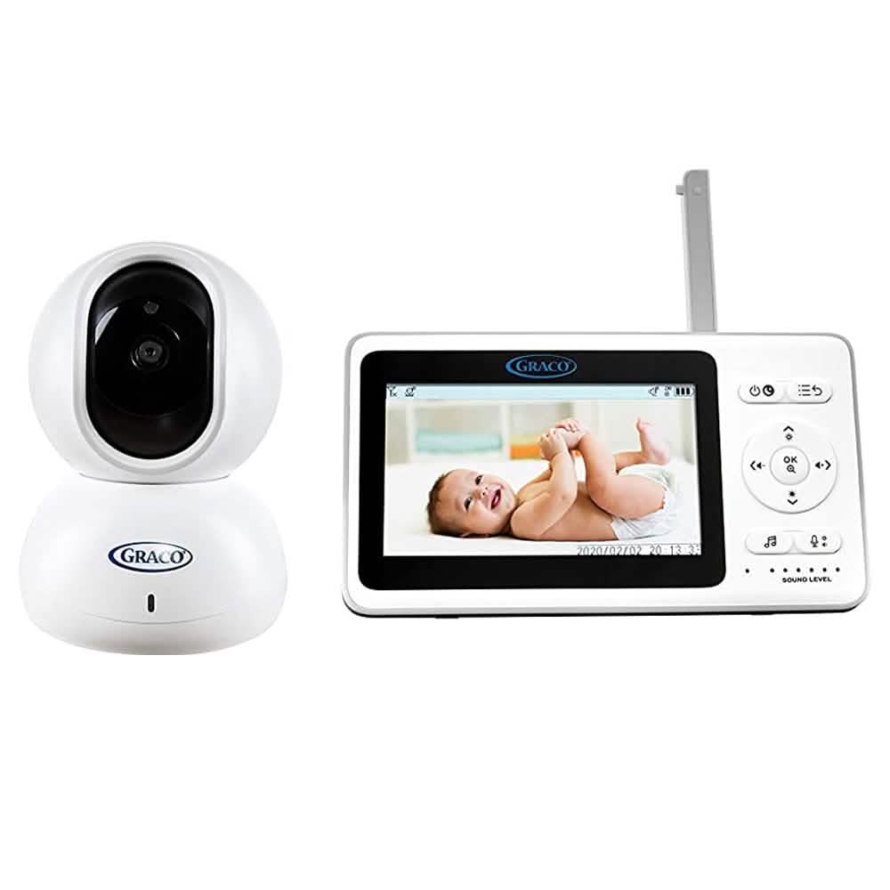 Graco® Babyphone mit LED-Bildschirm in Weiß