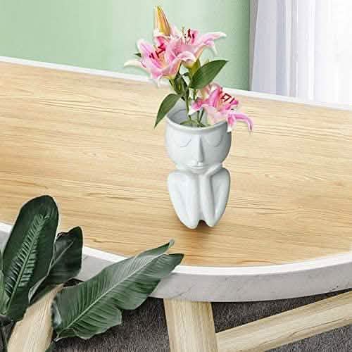 Greneric Charakter-Porträt Blumentopf Harz Sukkulenten Pflanztopf