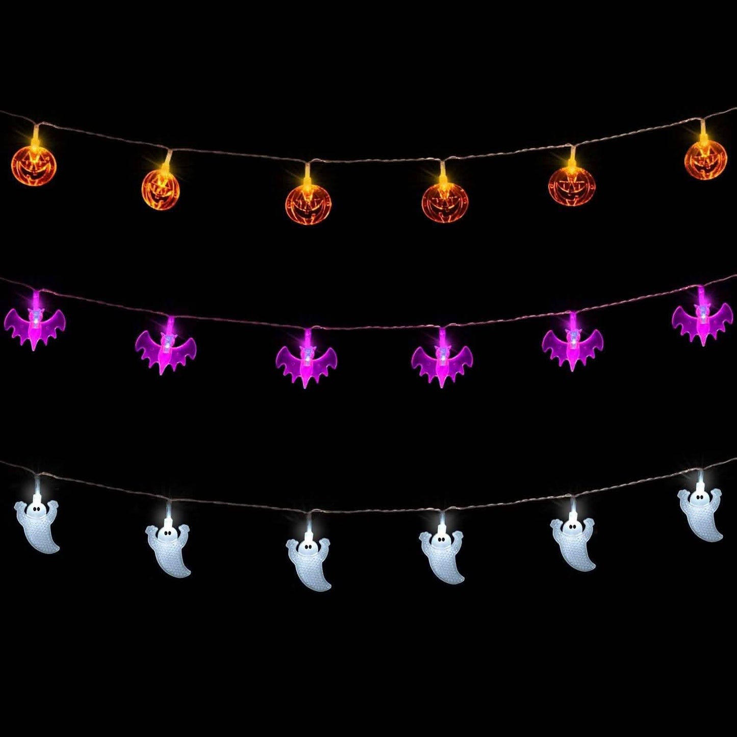 Halloween 30er LED Lichterkette