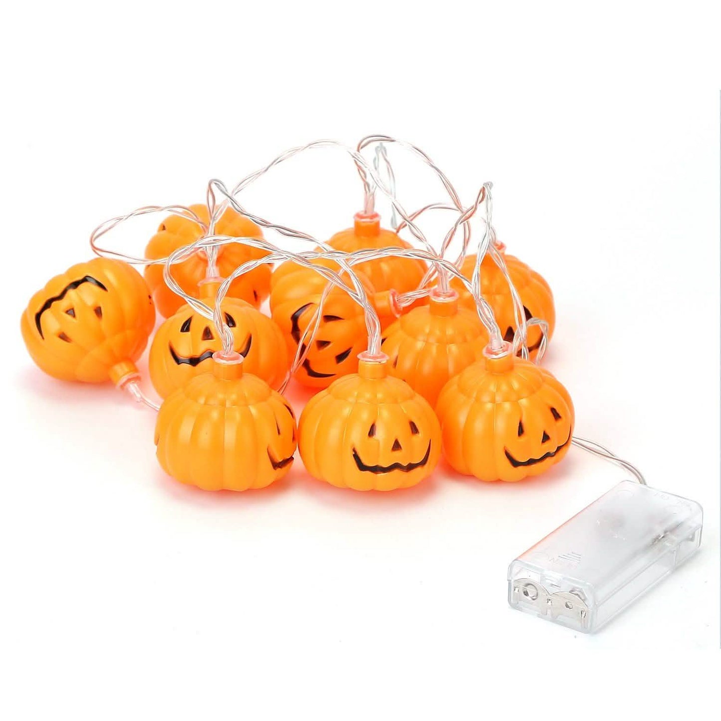Halloween Lichterkette Kürbis LED-Lampen Batteriebetrieben