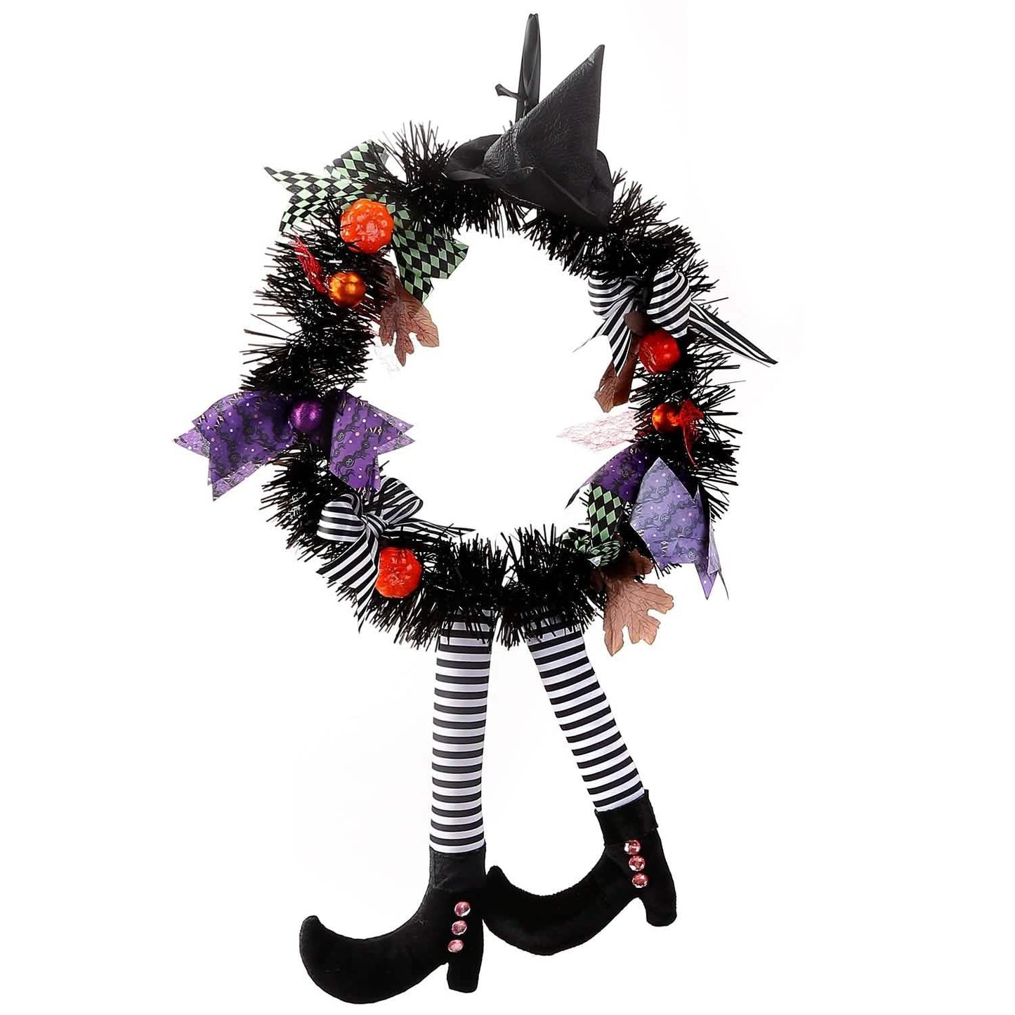 Halloween Hexenkranz Kürbis Dekorationen