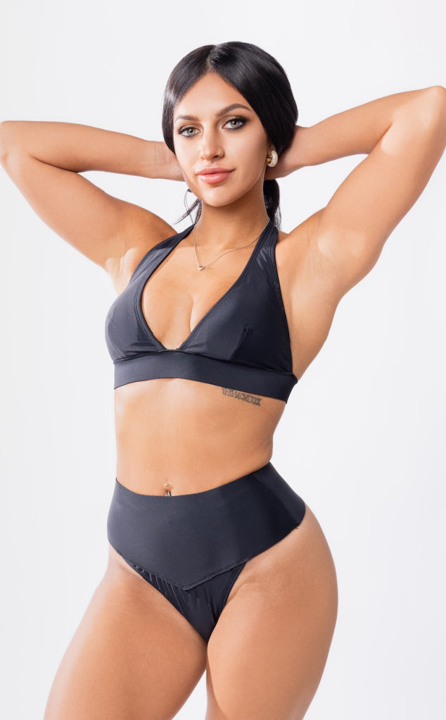 Hanalei Neopren High Waist Bauchkontrolle Bikinihose