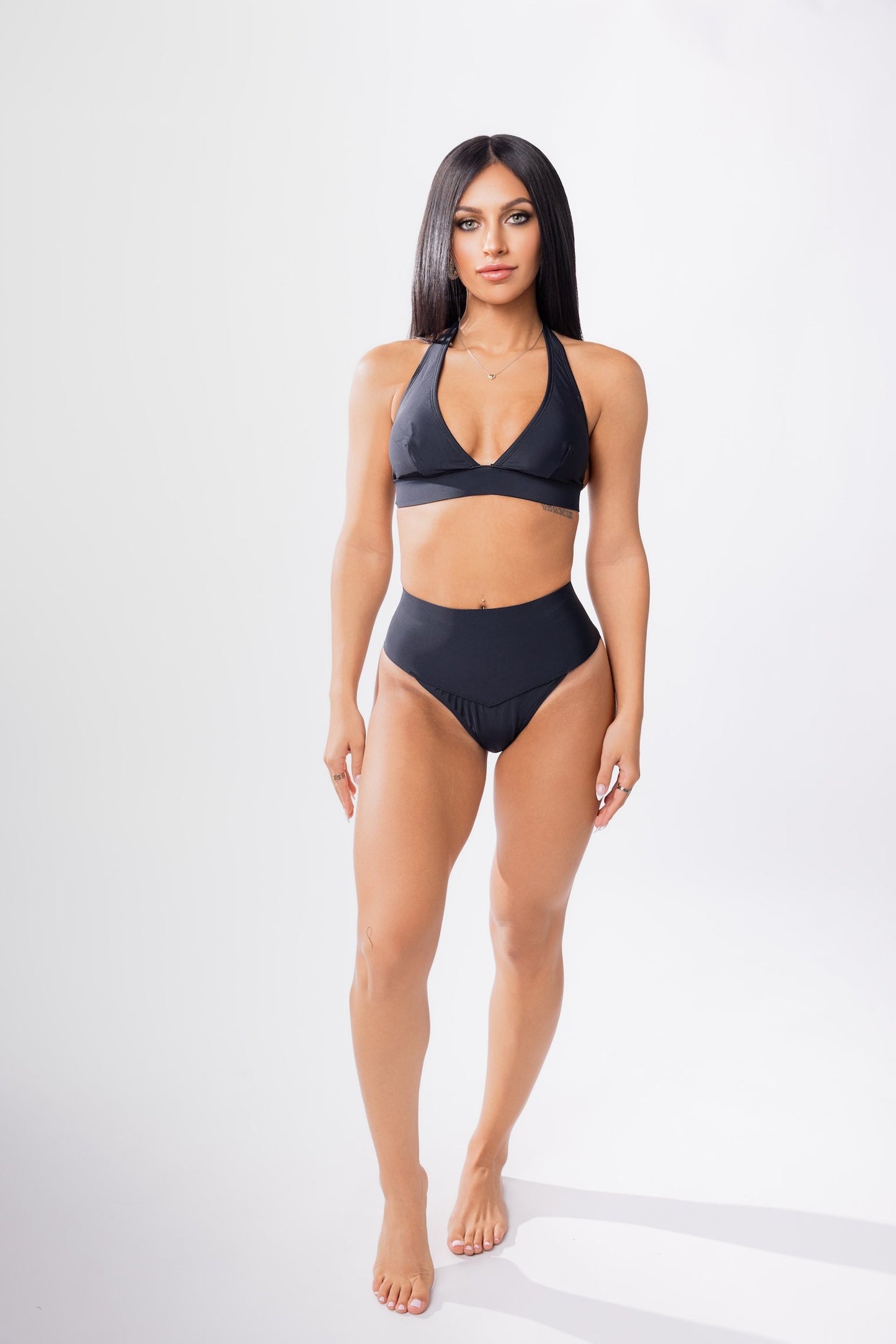 Hanalei Neopren High Waist Bauchkontrolle Bikinihose