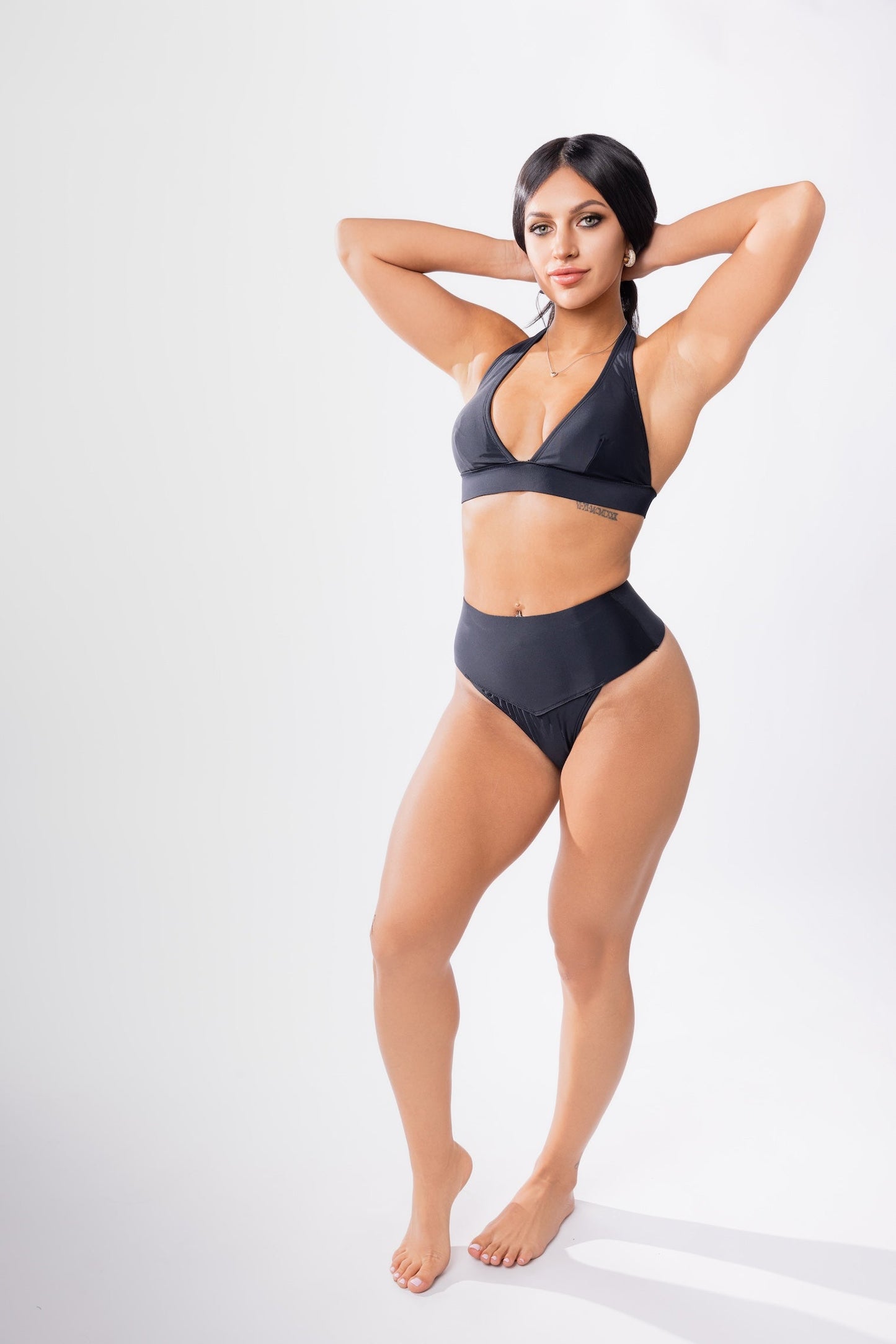 Hanalei Neopren High Waist Bauchkontrolle Bikinihose