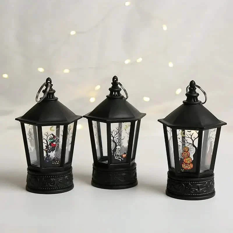 Handgehaltene LED-Kerzenwindlichter für Halloween-Dekorationen und Partys