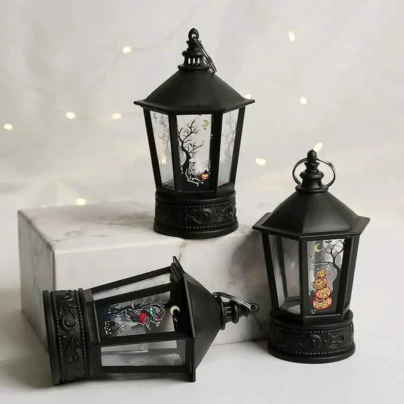 Handgehaltene LED-Kerzenwindlichter für Halloween-Dekorationen und Partys