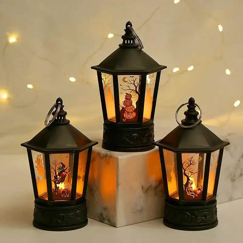 Handgehaltene LED-Kerzenwindlichter für Halloween-Dekorationen und Partys