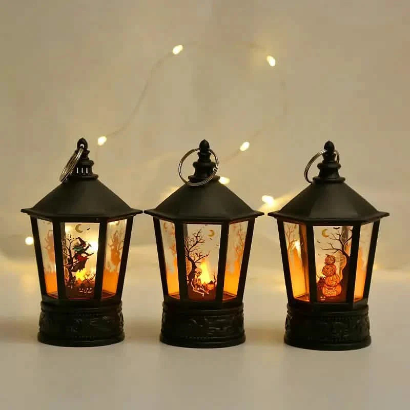 Handgehaltene LED-Kerzenwindlichter für Halloween-Dekorationen und Partys