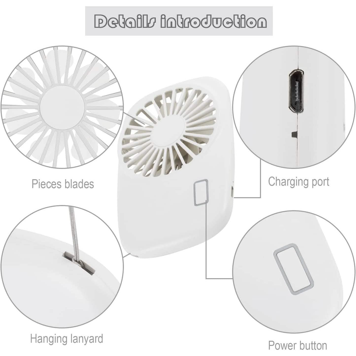 Leistungsstarker Mini-Handventilator