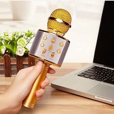 Karaoke Handheld Funk-Bluetooth-Mikrofon