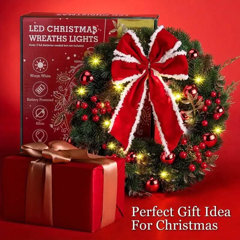Handgemachter Weihnachtskranzschmuck