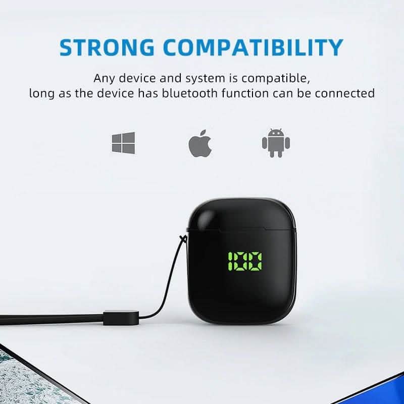 Hantoper Bluetooth Kopfhörer TWS 5.0 Kabellose Ohrhörer