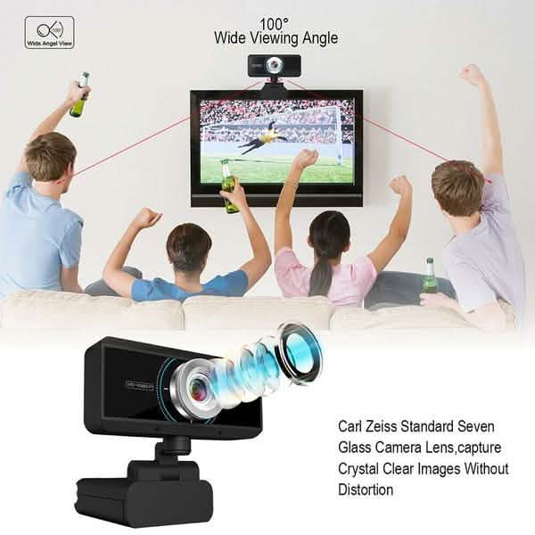 HD 1080P Desktop-PC-Videoanruf-Webcam mit Mikrofon