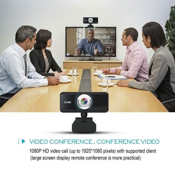 HD 1080P Desktop-PC-Videoanruf-Webcam mit Mikrofon