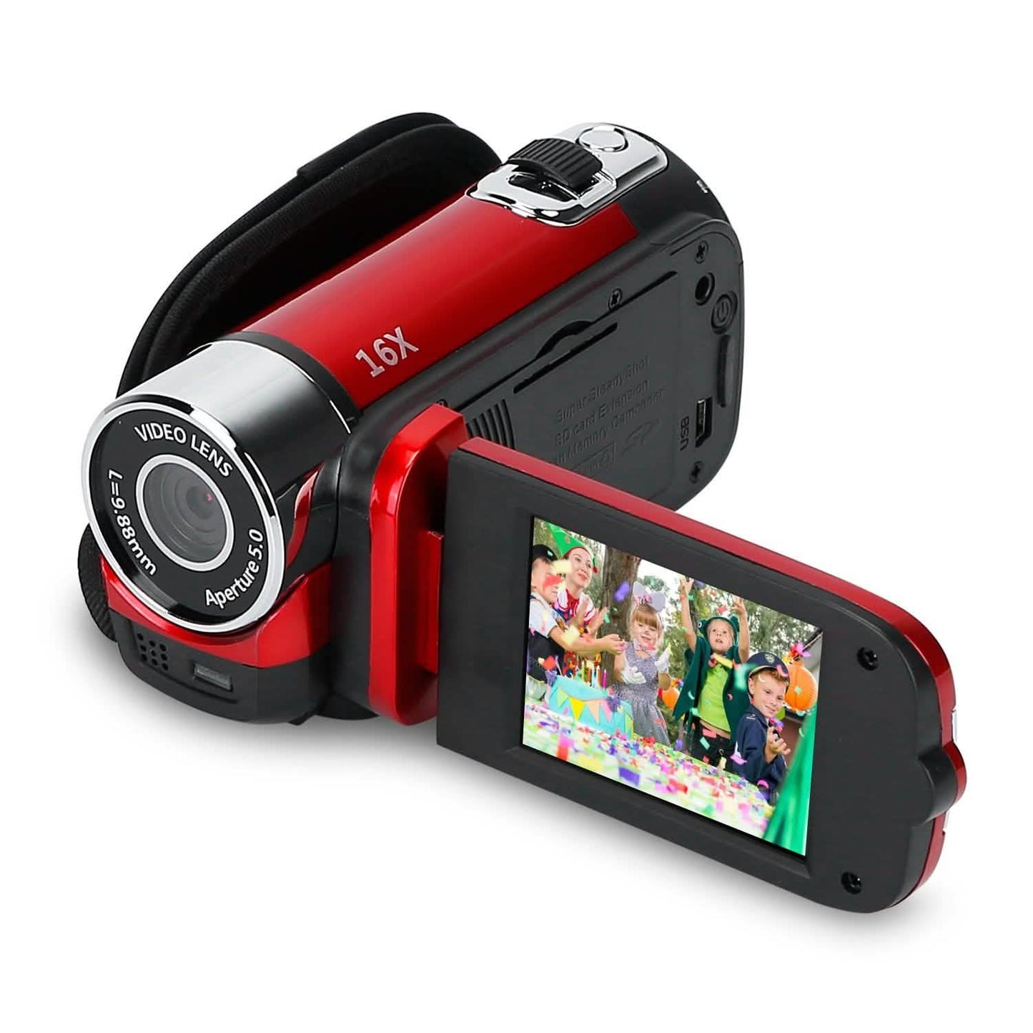 HD 1080P Digitaler Videocamcorder 16-facher Zoom DV-Kamera