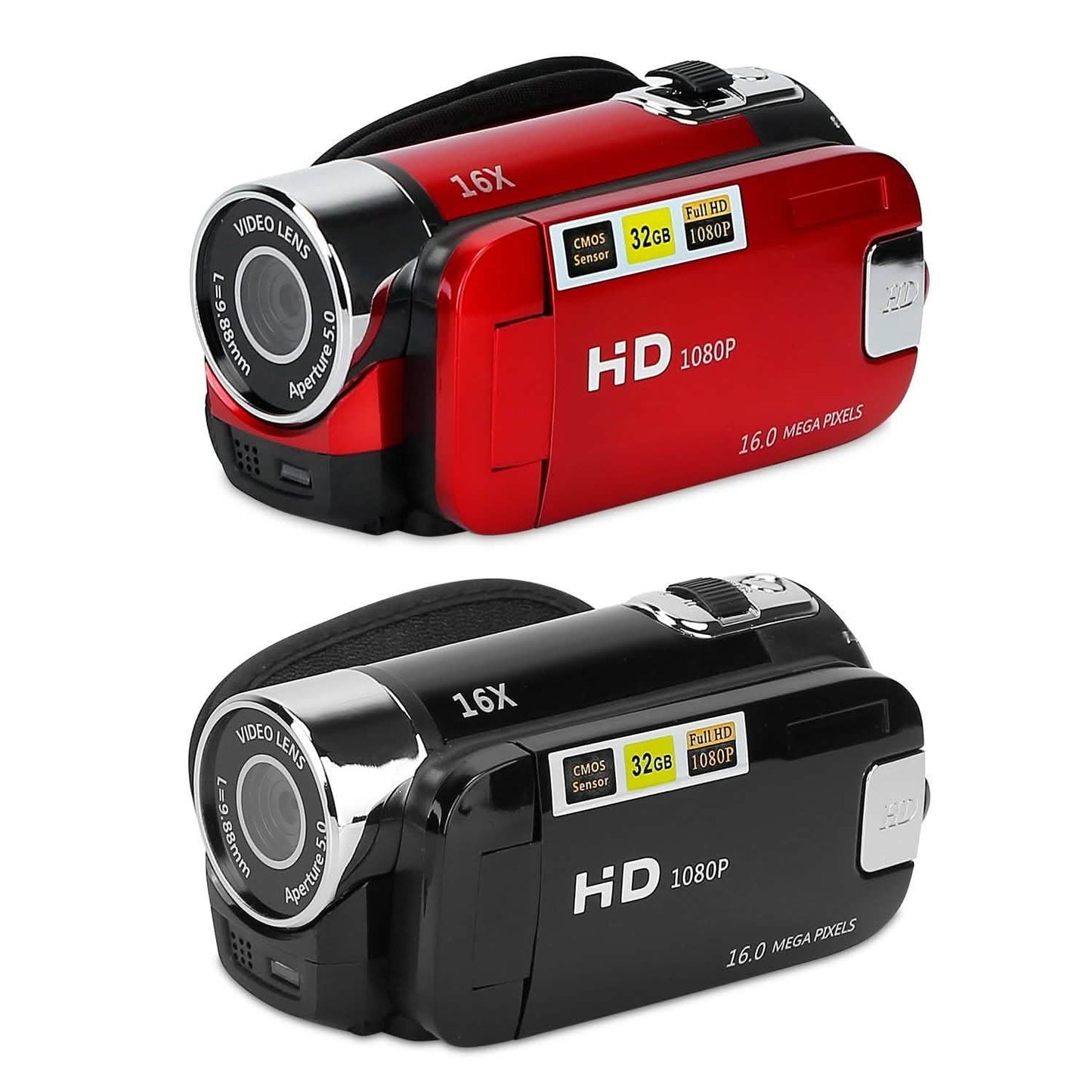 HD 1080P Digitaler Videocamcorder 16-facher Zoom DV-Kamera