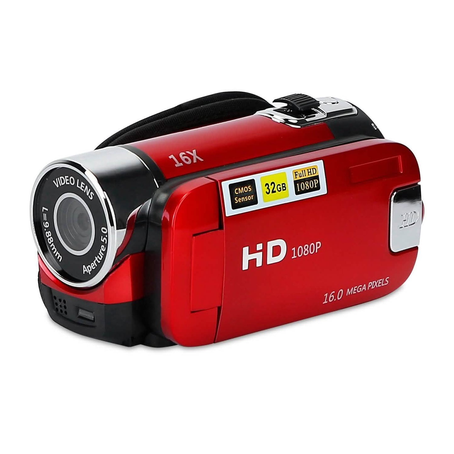HD 1080P Digitaler Videocamcorder 16-facher Zoom DV-Kamera