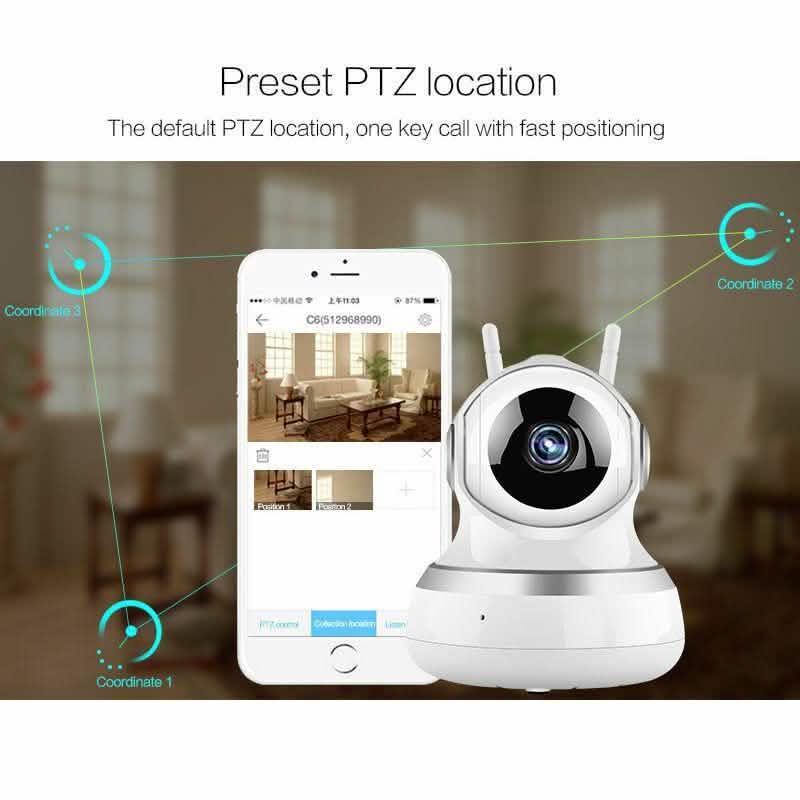 HD 1080P WiFi Smart IP-Kamera Drahtlose Webcam Heimüberwachungsnetzwerk