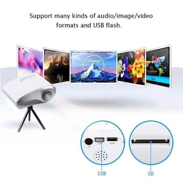 HD LED Beamer Mini 3D Heimkino
