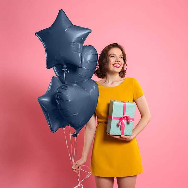 Herzförmige Folienballons Liebe