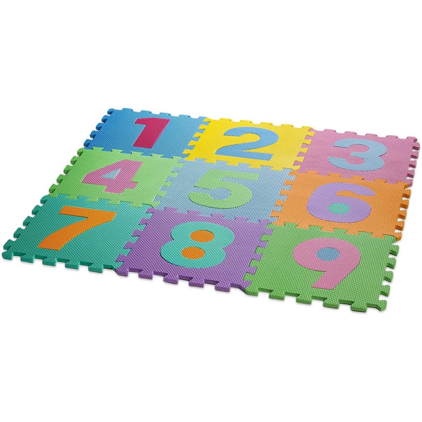 HemingWeigh Kinder-Puzzle-Spielmatte mit bunten Zahlen