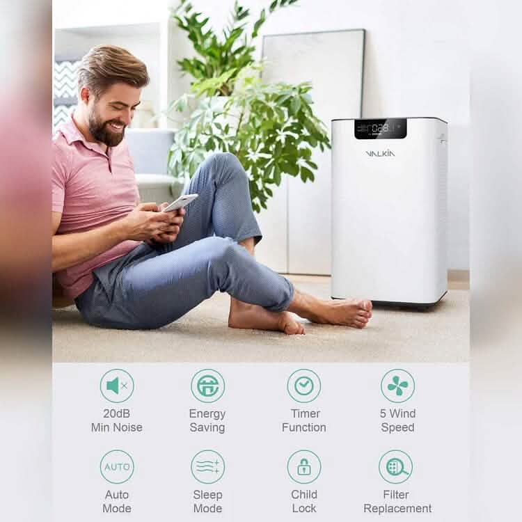 HEPA Luftreiniger für große Räume 98 m²