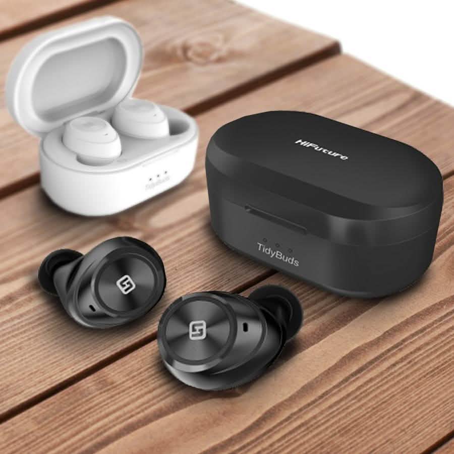 HiFuture Tidy Buds True Wireless Bluetooth Ohrhörer mit kabellosem Ladecase