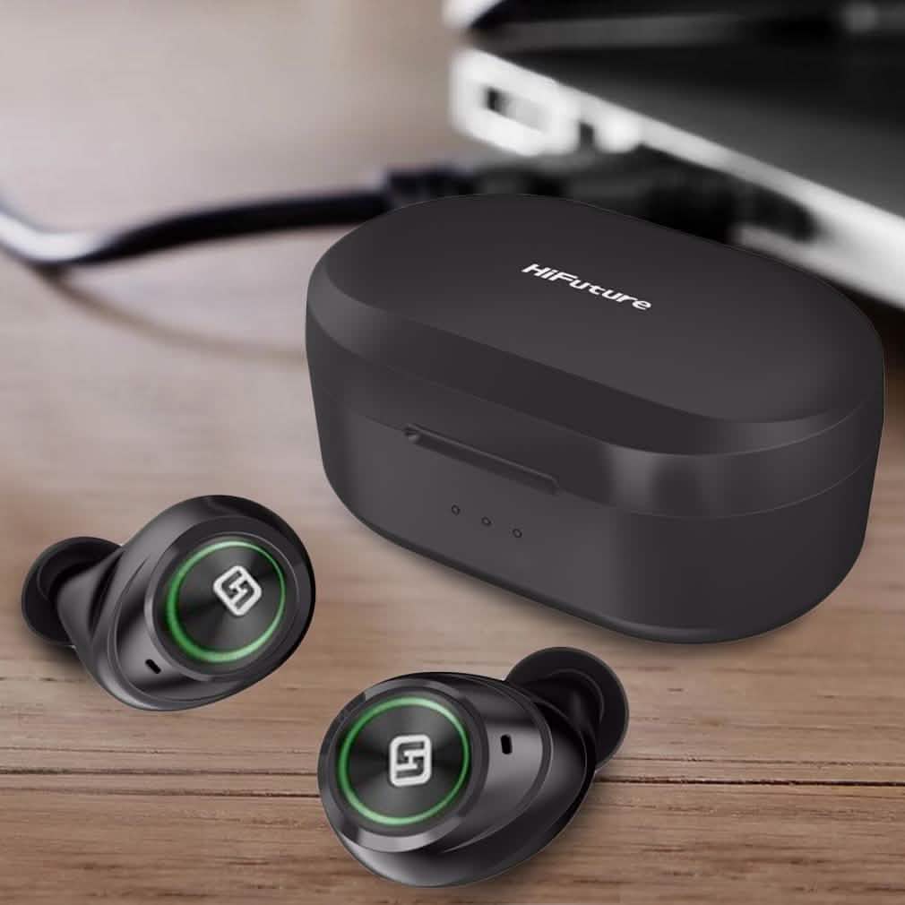 HiFuture Tidy Buds True Wireless Bluetooth Ohrhörer mit kabellosem Ladecase