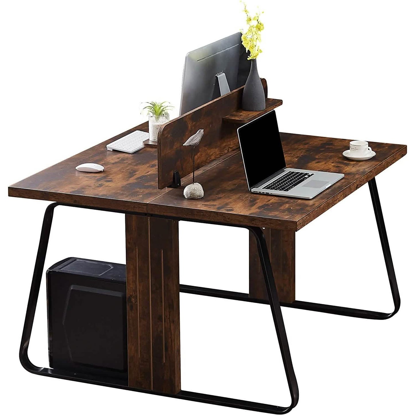 Home-Office-Schreibtisch für 2 Personen