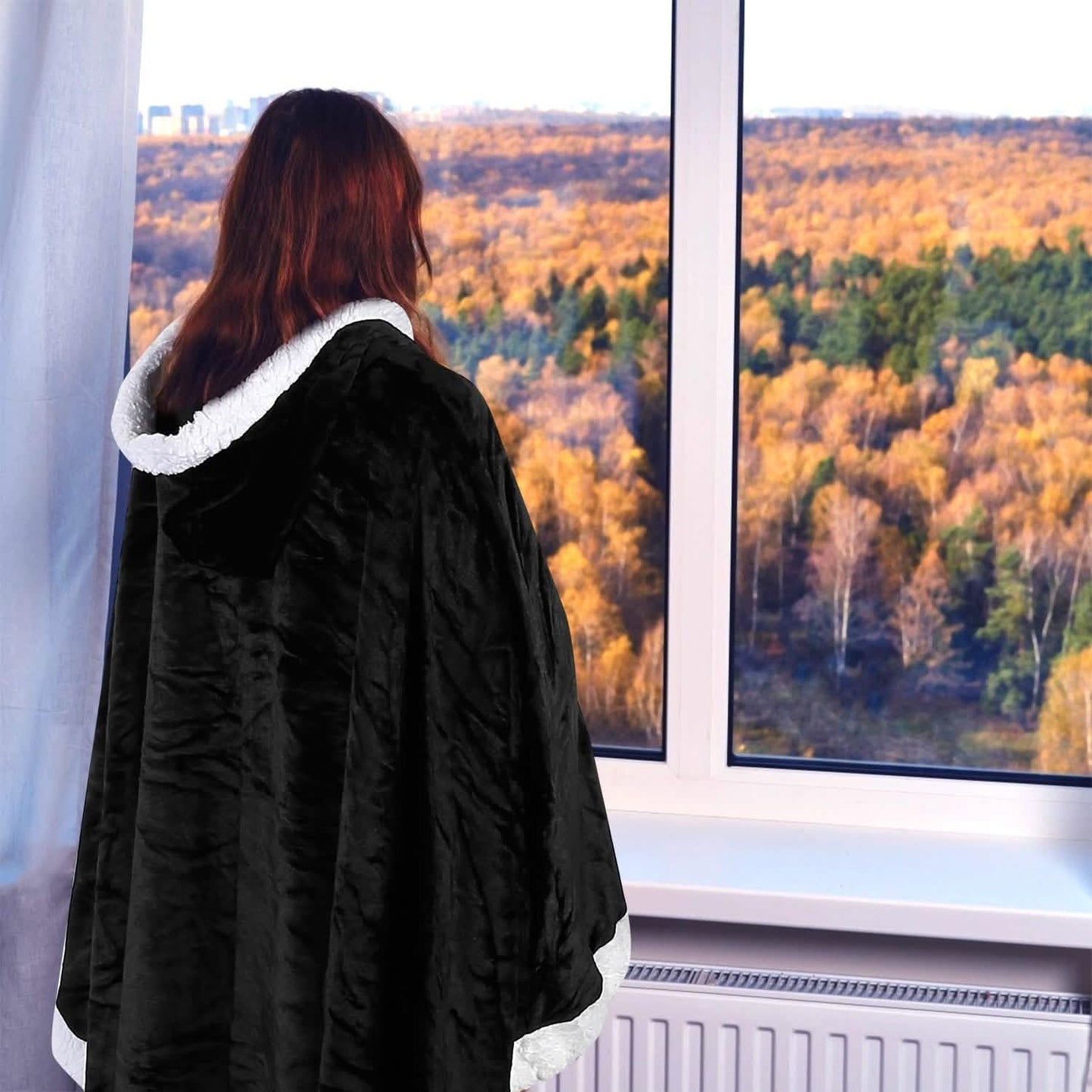 Kapuzen-Kuscheldecke