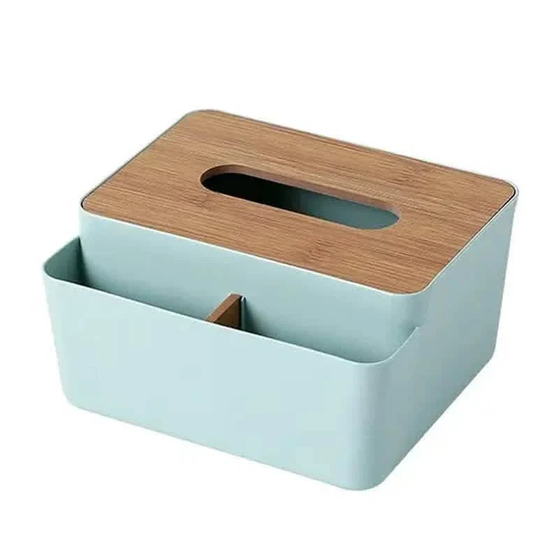 Haushalt einfache Holzmaserung Papierbox