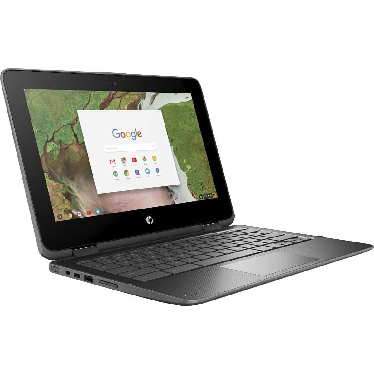 HP X360 G1 11,6" Touchscreen Chromebook 2-in-1 Intel N3350, 1,10GHz 4GB RAM 16GB (generalüberholt)