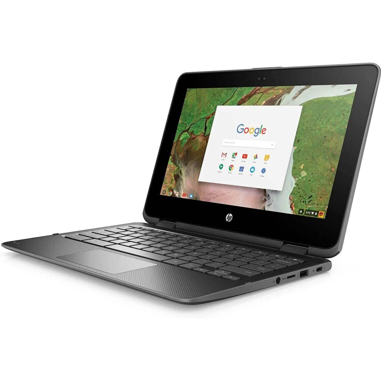 HP X360 G1 11,6" Touchscreen Chromebook 2-in-1 Intel N3350, 1,10GHz 4GB RAM 16GB (generalüberholt)