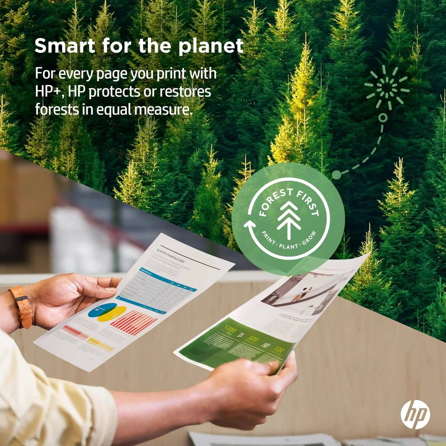 HP DeskJet 2755e All-in-One Tintenstrahldrucker Farbe Mobiles Drucken Kopieren Scannen (Generalüberholt)