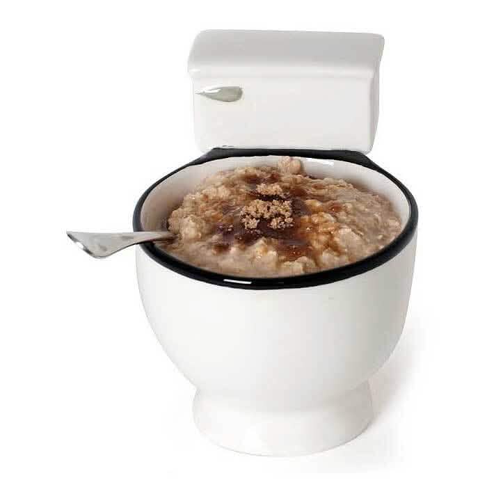 Humor Toilettenschüssel-Tasse