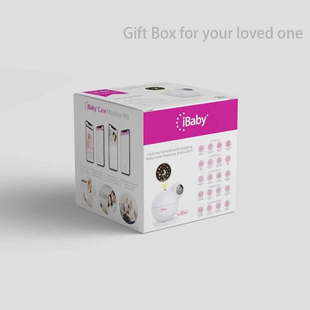iBaby M8 2K Smart Babyphone, 355° Schwenken 110° Neigen und 2-Wege-Kommunikation (Generalüberholt)