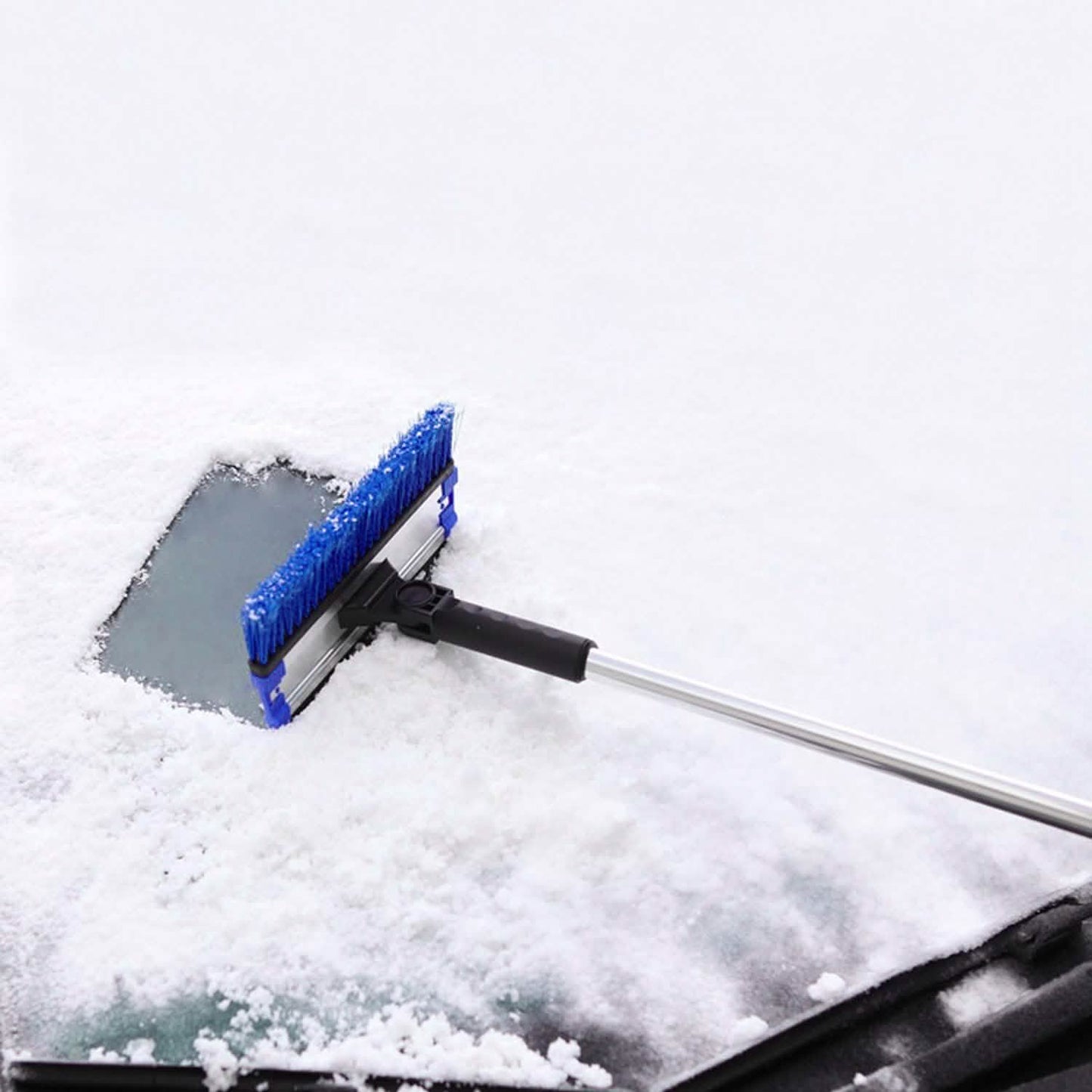 Eiskratzer Ausziehbarer Teleskop-Schneefeger
