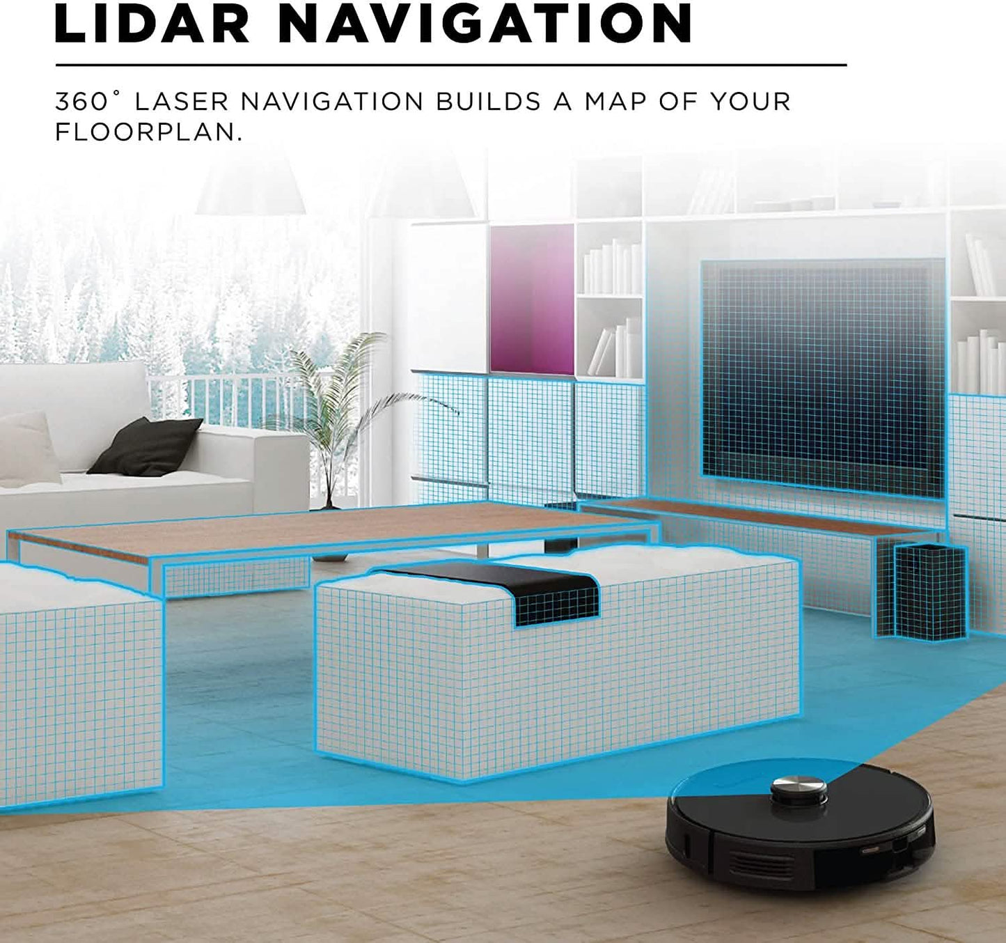 iHome AutoVac Nova Selbstreinigender Saugroboter