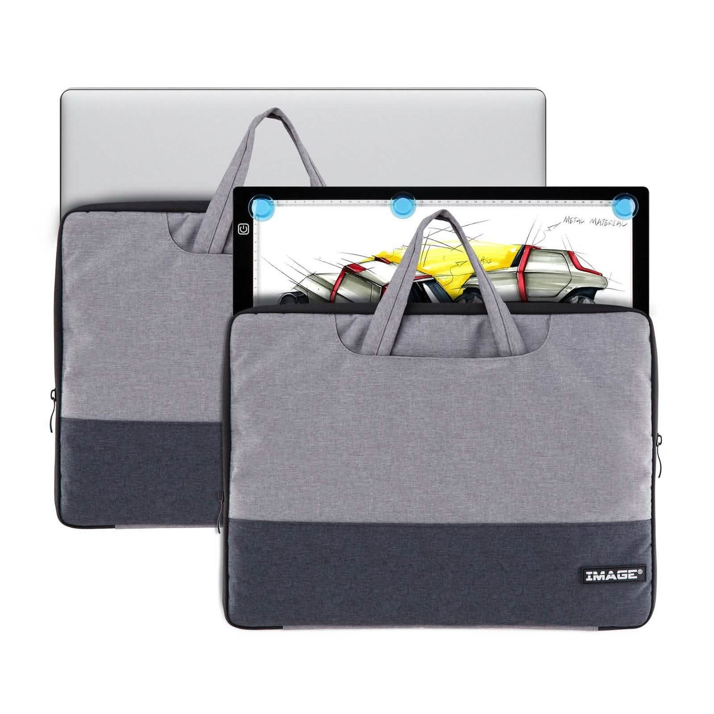 BILD 14 „ Laptop-Hülle Reisetasche Schutzhülle mit Fächern