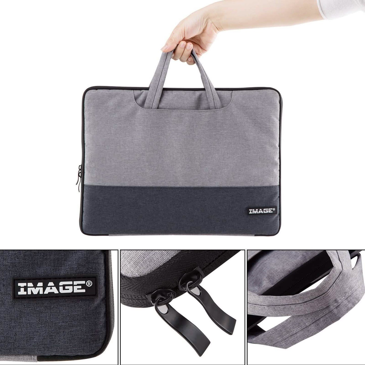 BILD 14 „ Laptop-Hülle Reisetasche Schutzhülle mit Fächern