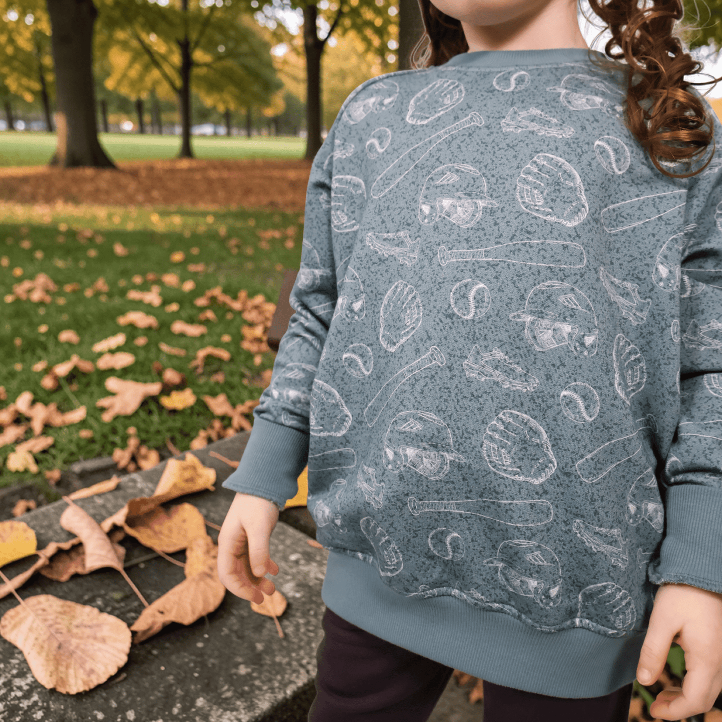 Bambus-Rundhals-Sweatshirt