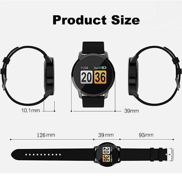 IMOSI Q8 Smartwatch Edelstahl BT Fitness Tracker