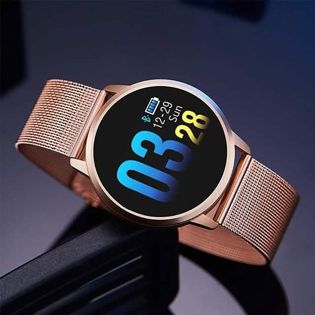IMOSI Q8 Smartwatch Edelstahl BT Fitness Tracker