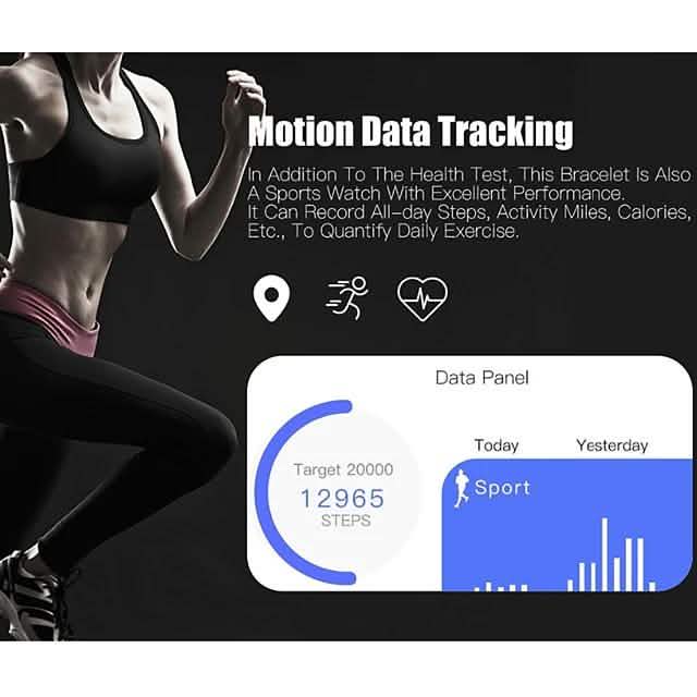 IMOSI Q8 Smartwatch Edelstahl BT Fitness Tracker