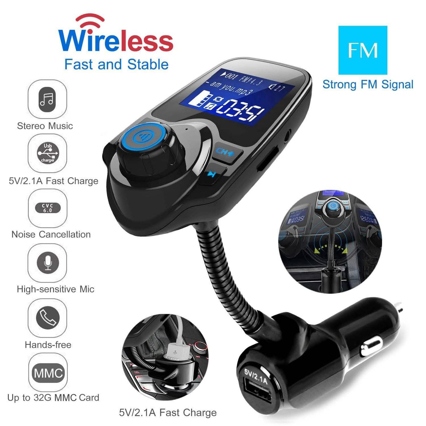 iMounTek KFZ-Wireless-FM-Transmitter
