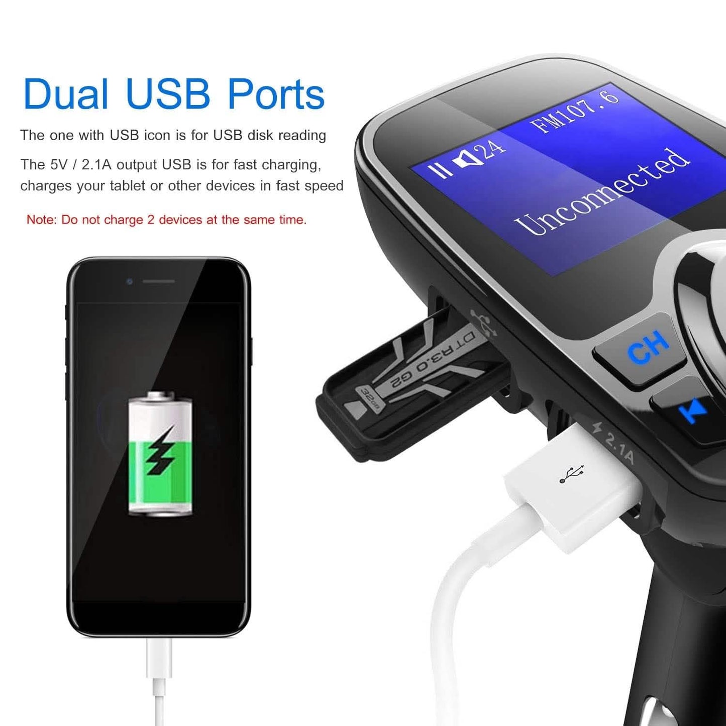 iMounTek KFZ Wireless FM Transmitter