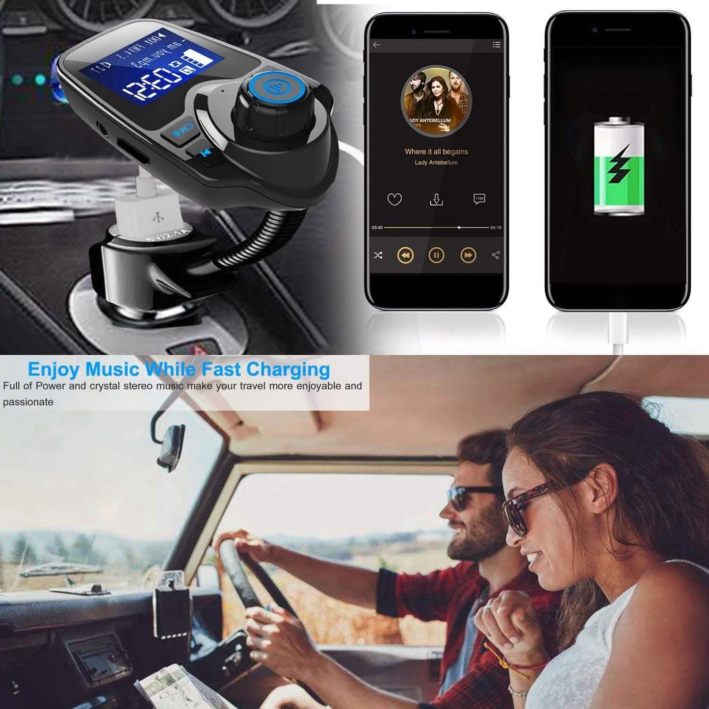 iMounTek KFZ-Wireless-FM-Transmitter