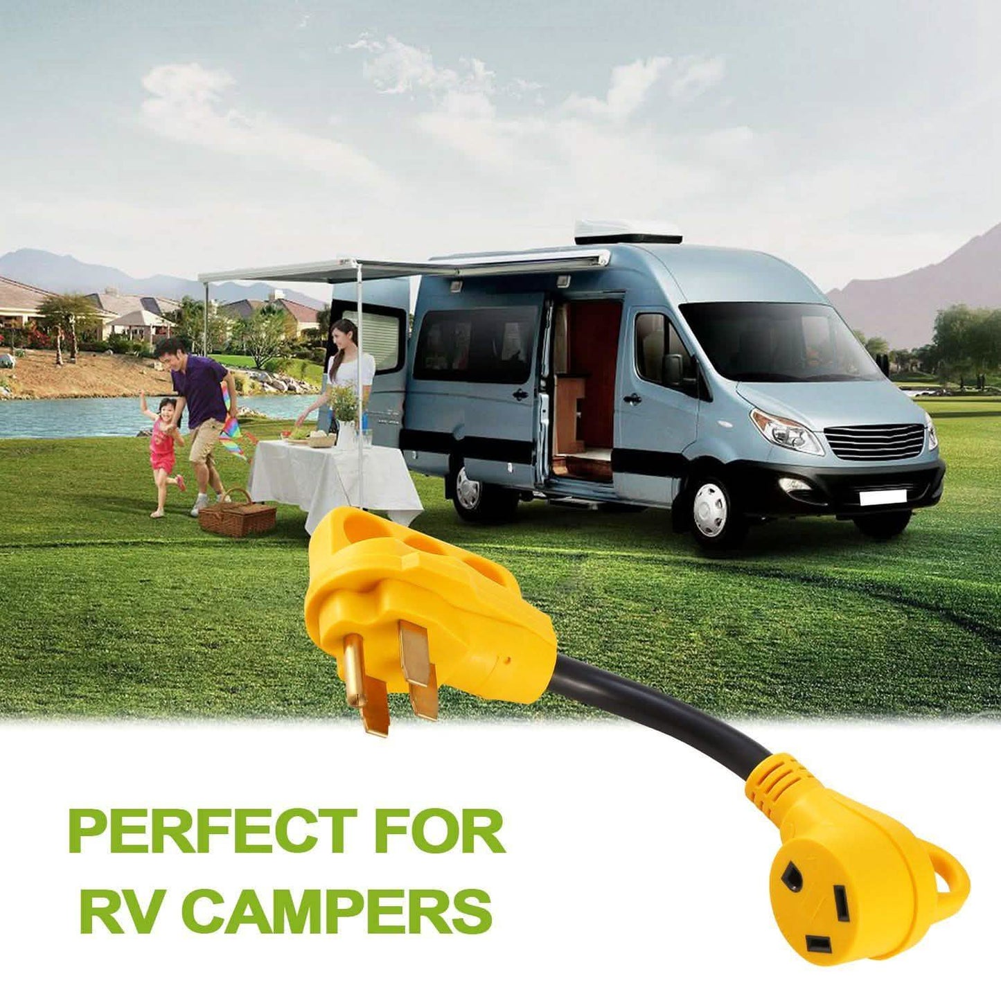 iMounTEK RV Electrical Dogbone-Konverter