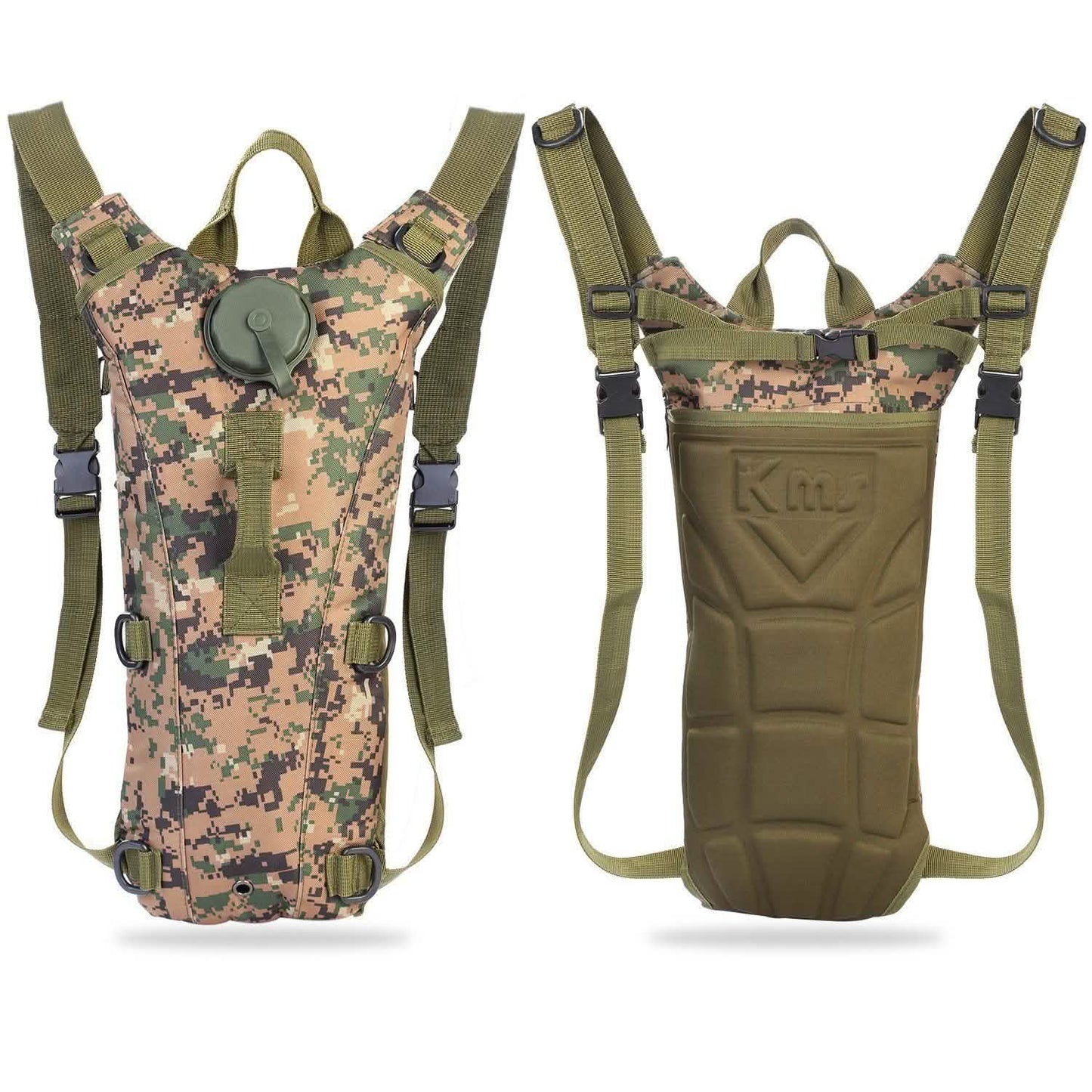iMountek Taktischer Trinkrucksack mit 3L Trinkblase